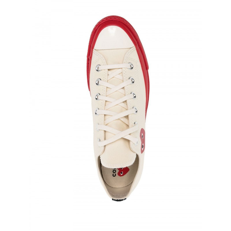 Comme Des Garçons PLAY x Converse Sneakers Basse| Société