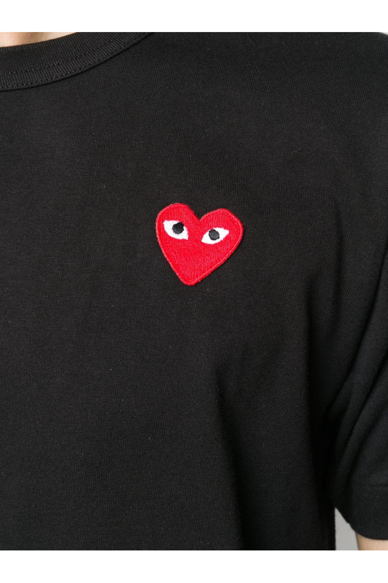 PLAY T-SHIRT M RED HEART P1T108