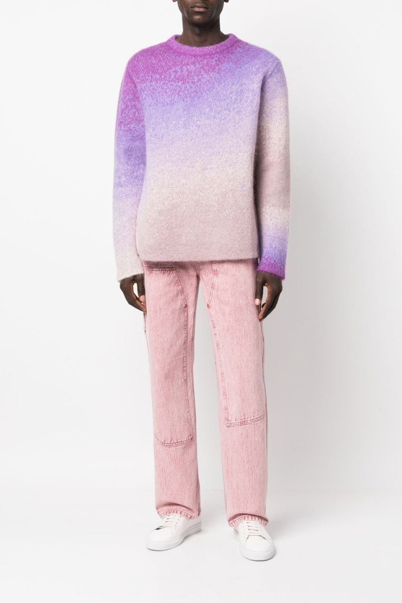 GRADIENT CREW NECK SWEATER ERL05N005