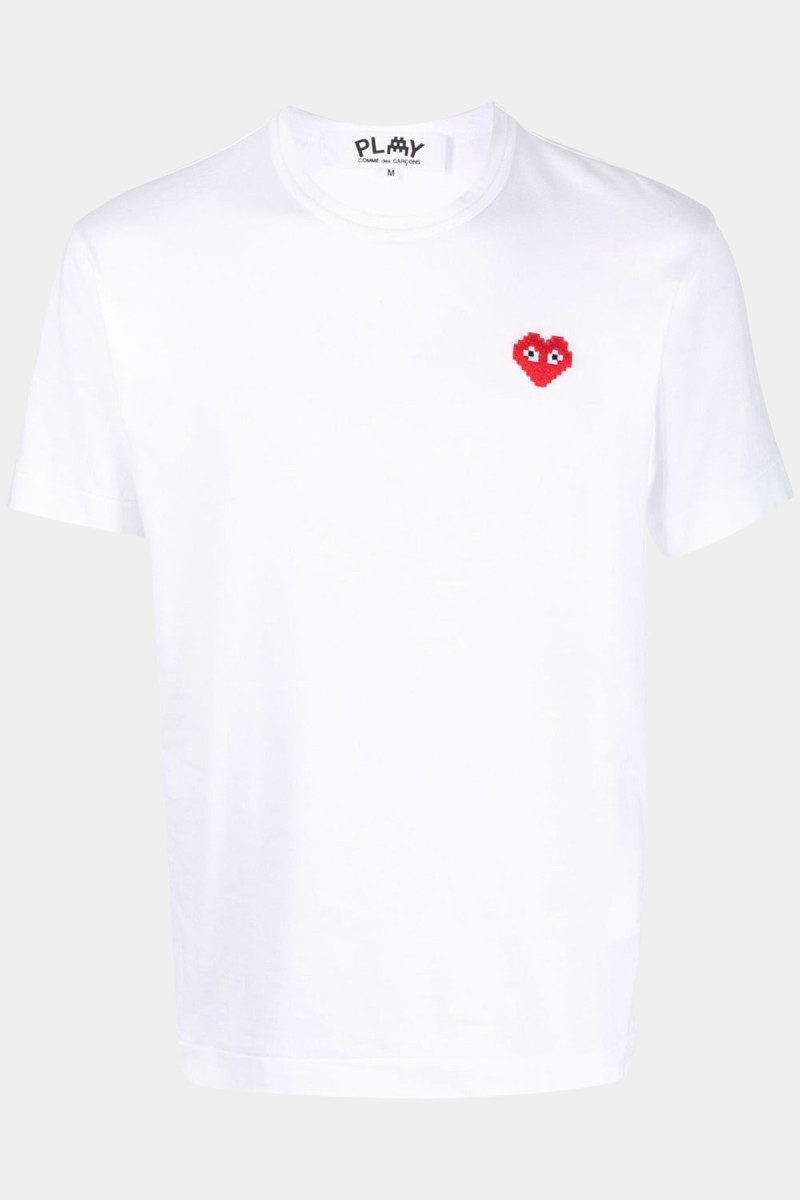 Mens Pix T-Shirt Red Heart P1T322