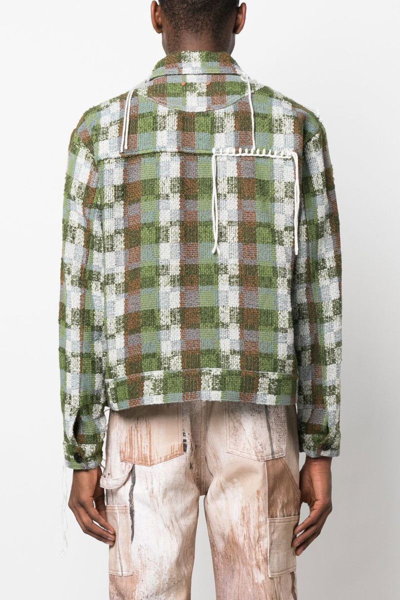 KENLEY CHECK WORK JACKET awa513m