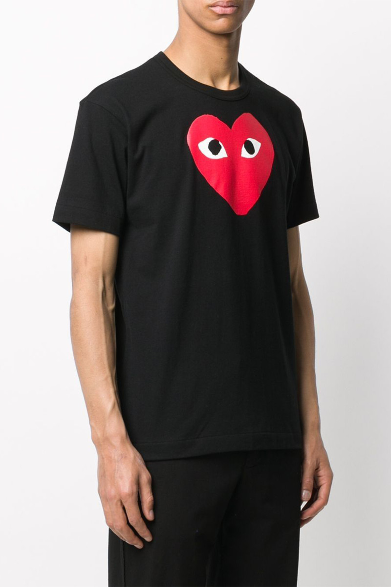 Play T-Shirt M Printed Red Heart P1T112