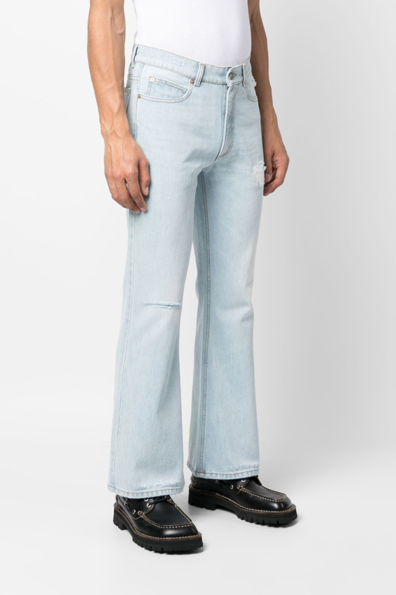DISTRESSED DENIM PANTS ERL06P013