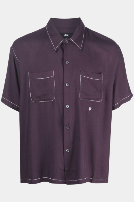 Contrast Pick Stitched Shirt 1110235