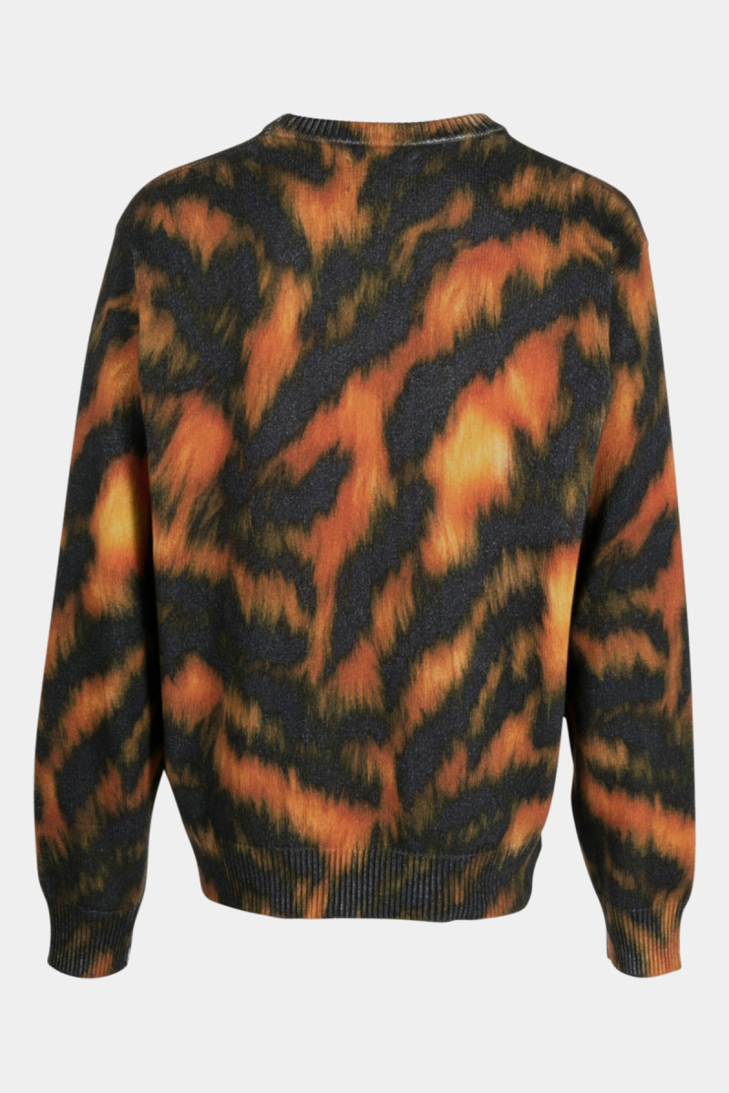 Printed Fur Sweater 117171