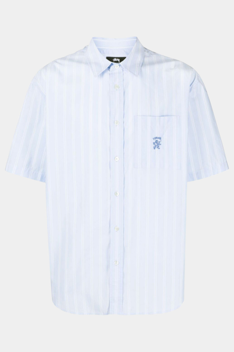 Boxy Striped Ss Shirt 1110290