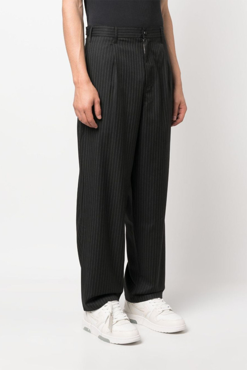 Stripe Volume Pleated Trouser by Stüssy   Société Anonyme