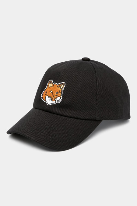 LARGE FOX HEAD EMBROIDERY 6P CAP LM06103WW0087