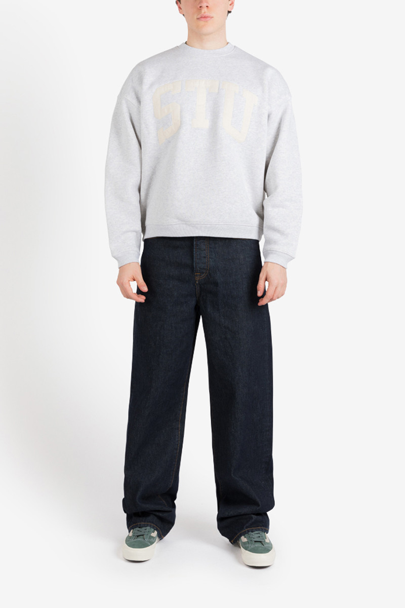 Stu Applique Crew Knit 118577