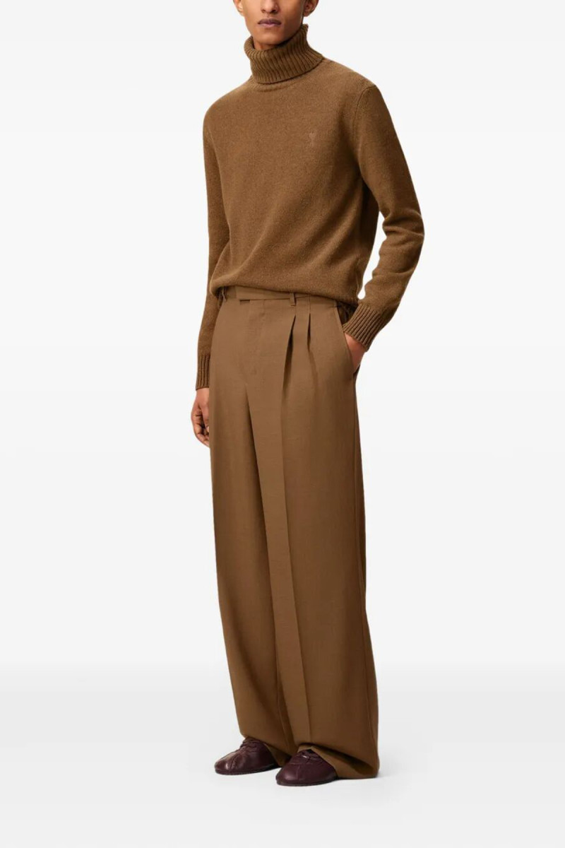 WIDE TROUSERS WITH TABS HTR812.WV0066