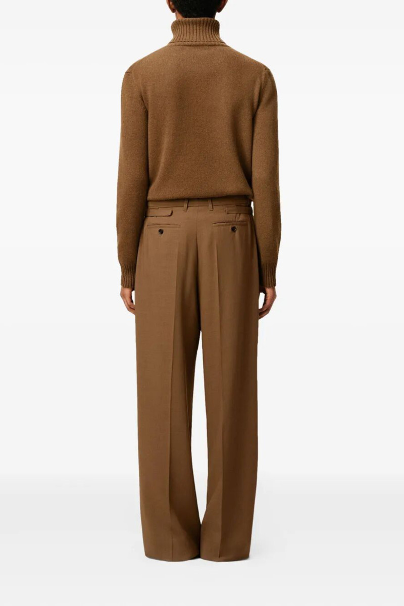 WIDE TROUSERS WITH TABS HTR812.WV0066
