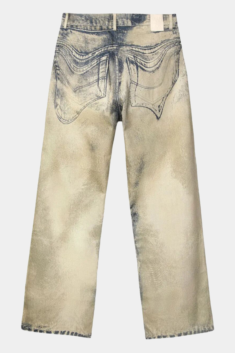 Distorted Denim Jeans AU00006 011