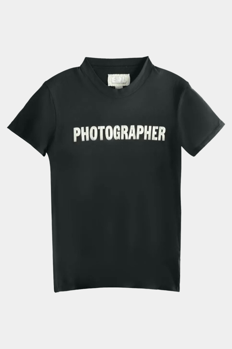 UNISEX PHOTOGRAPHER T-SHIRT KNIT ERL11T004
