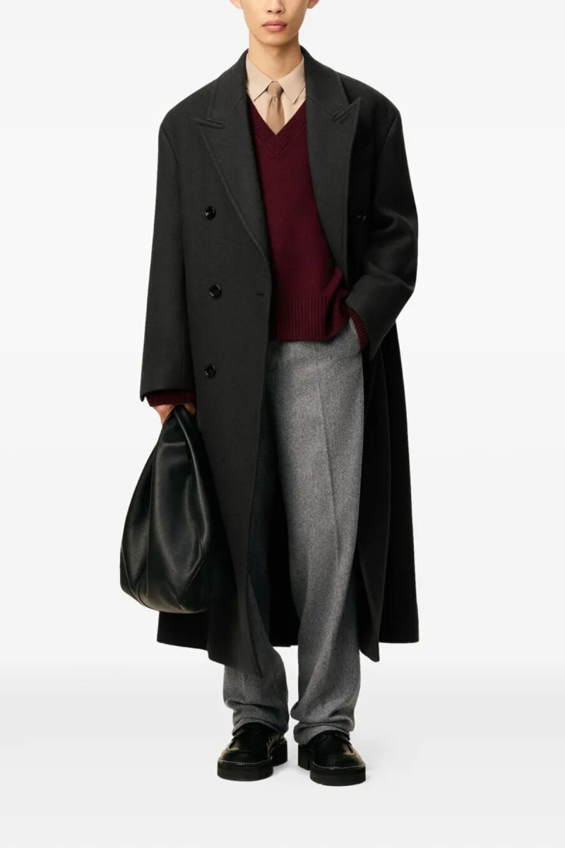 DOUBLE BREASTED LONG COAT HCO458.WV0078