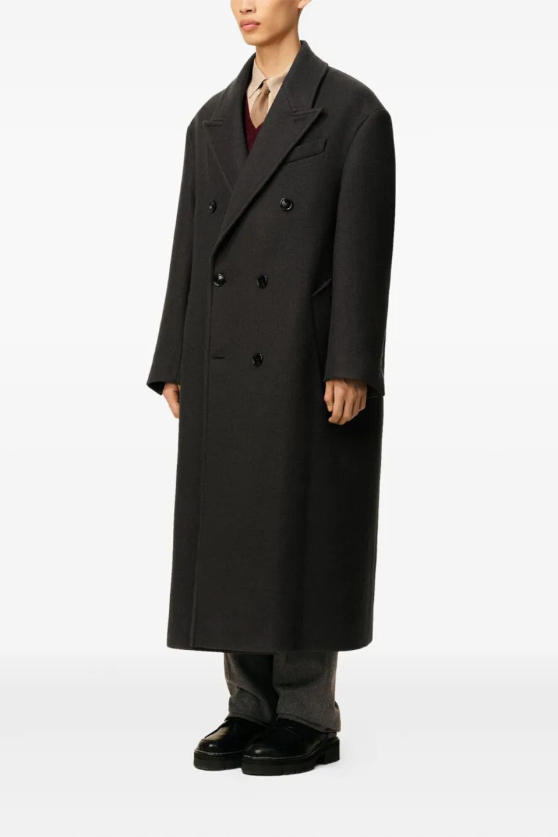DOUBLE BREASTED LONG COAT HCO458.WV0078