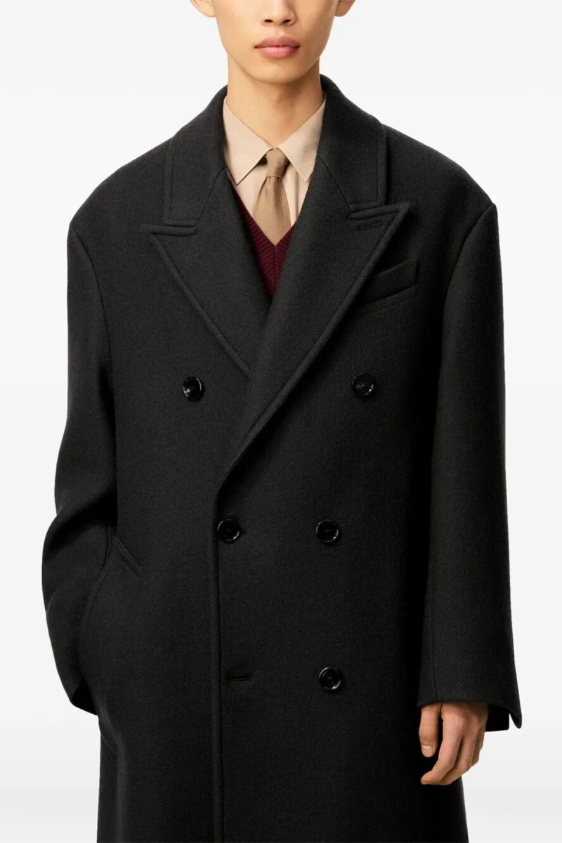 DOUBLE BREASTED LONG COAT HCO458.WV0078