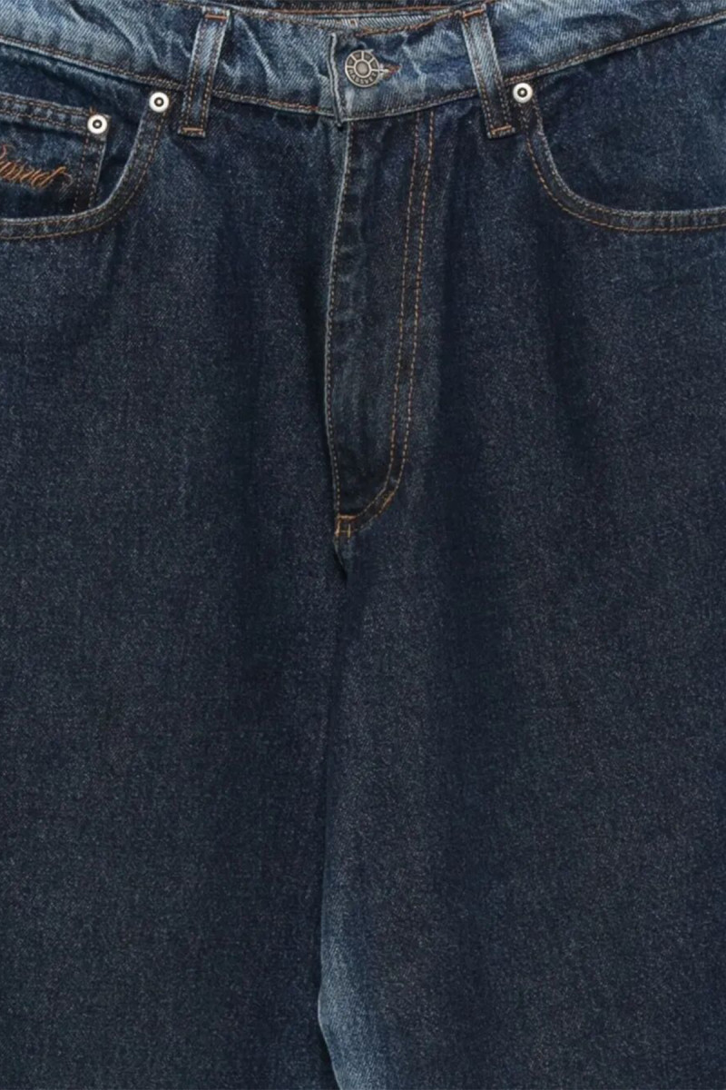 MEN SHADOW WASH BAGGY DENIM PANTS W PACC17P012