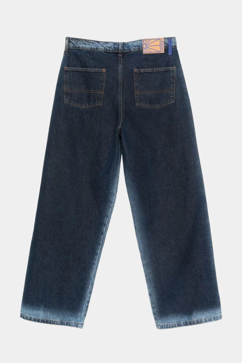 MEN SHADOW WASH BAGGY DENIM PANTS W PACC17P012