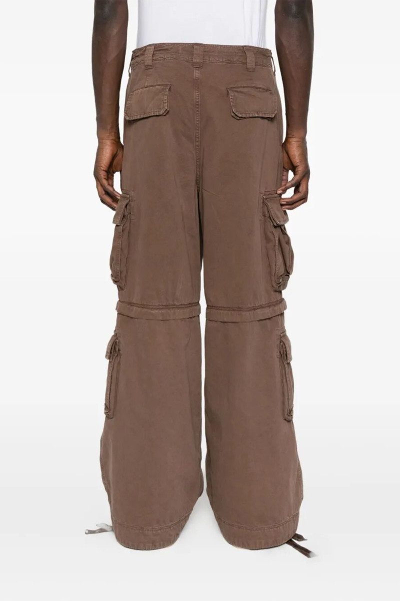 UNISEX ZIP-OFF CARGO PANTS WOVEN ERL11P006