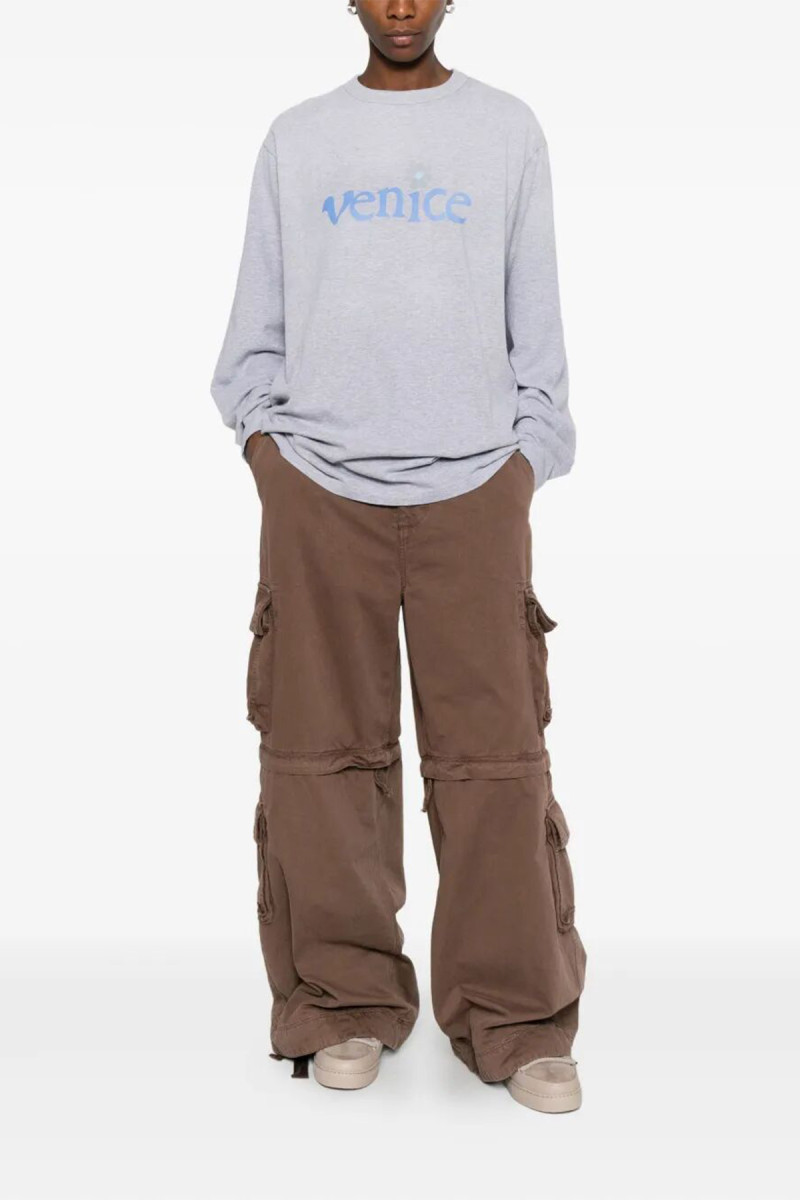 UNISEX ZIP-OFF CARGO PANTS WOVEN ERL11P006