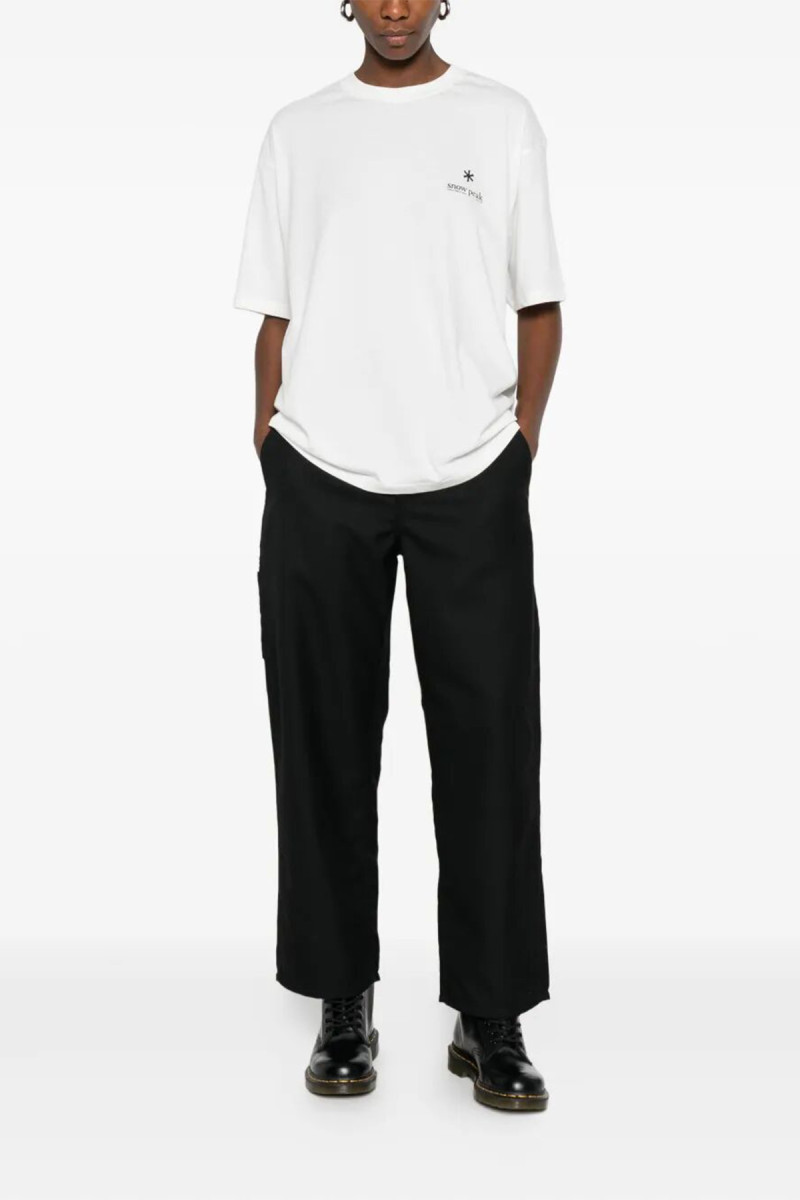 Soft Cotton Relaxed Logo T-Shirt TS 25AU006
