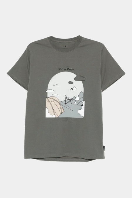 Camping Graphic T-Shirt TS 25AU008