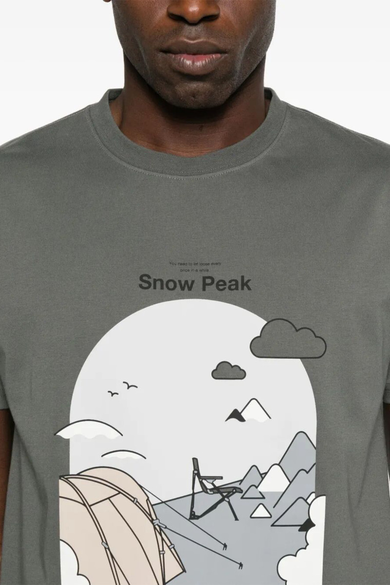 Camping Graphic T-Shirt TS 25AU008