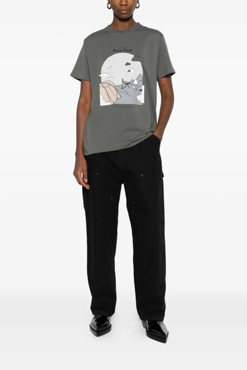 Camping Graphic T-Shirt TS 25AU008