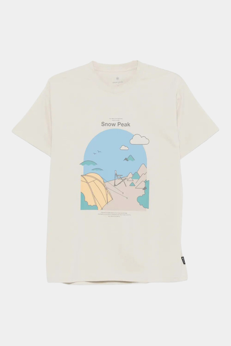 Camping Graphic T-Shirt TS 25AU008