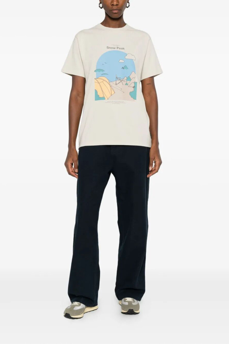 Camping Graphic T-Shirt TS 25AU008