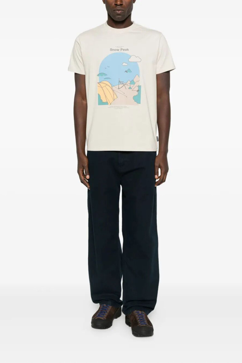 Camping Graphic T-Shirt TS 25AU008