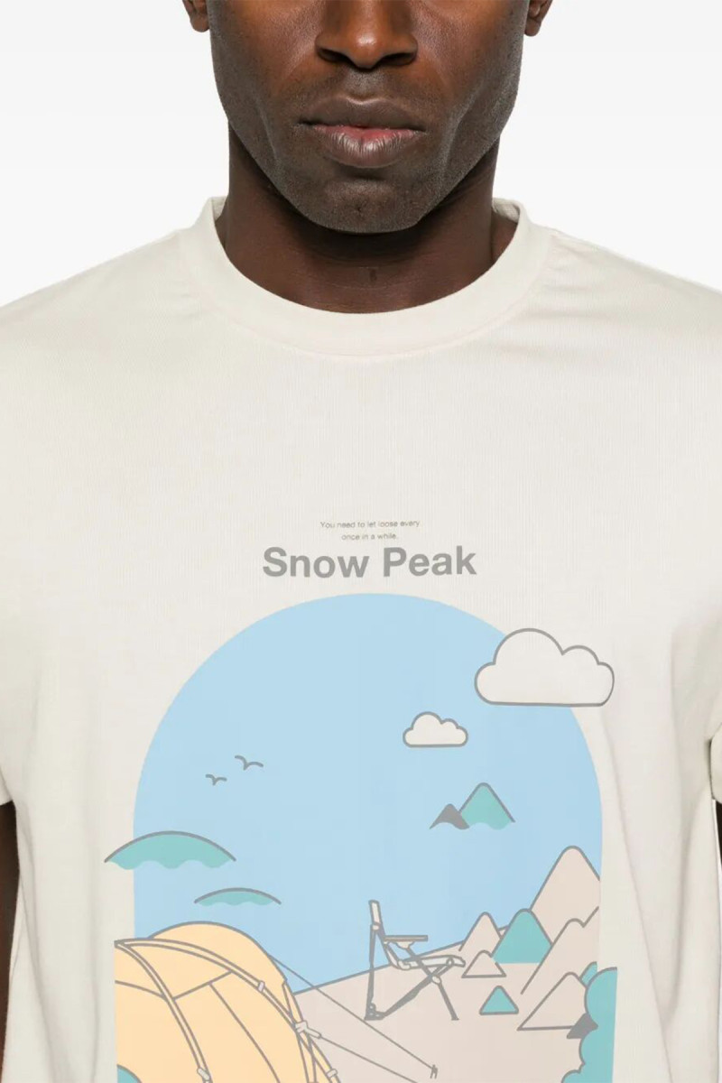 Camping Graphic T-Shirt TS 25AU008