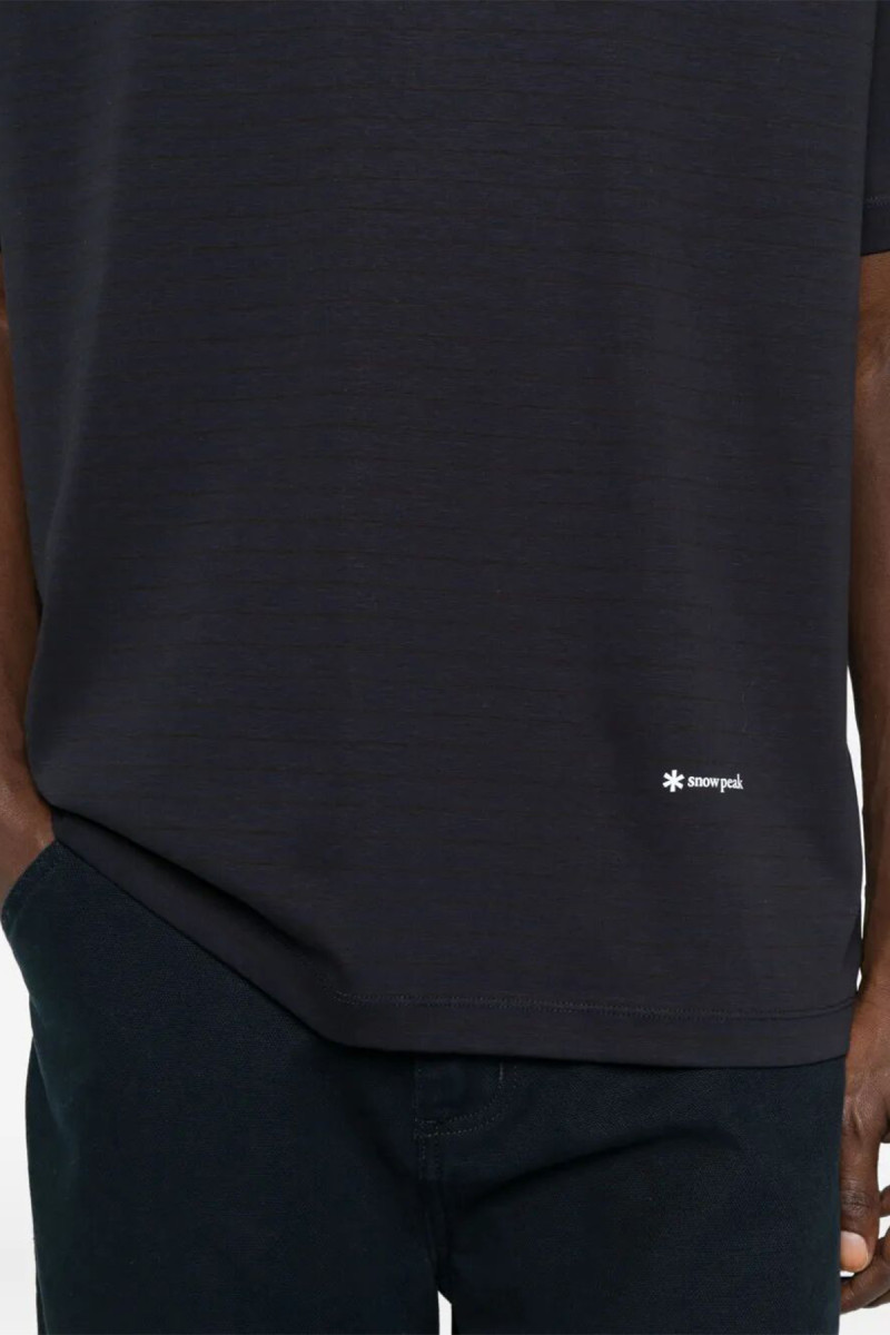 Organic Cotton Mercerized Border T-Shirt TS 25AU013