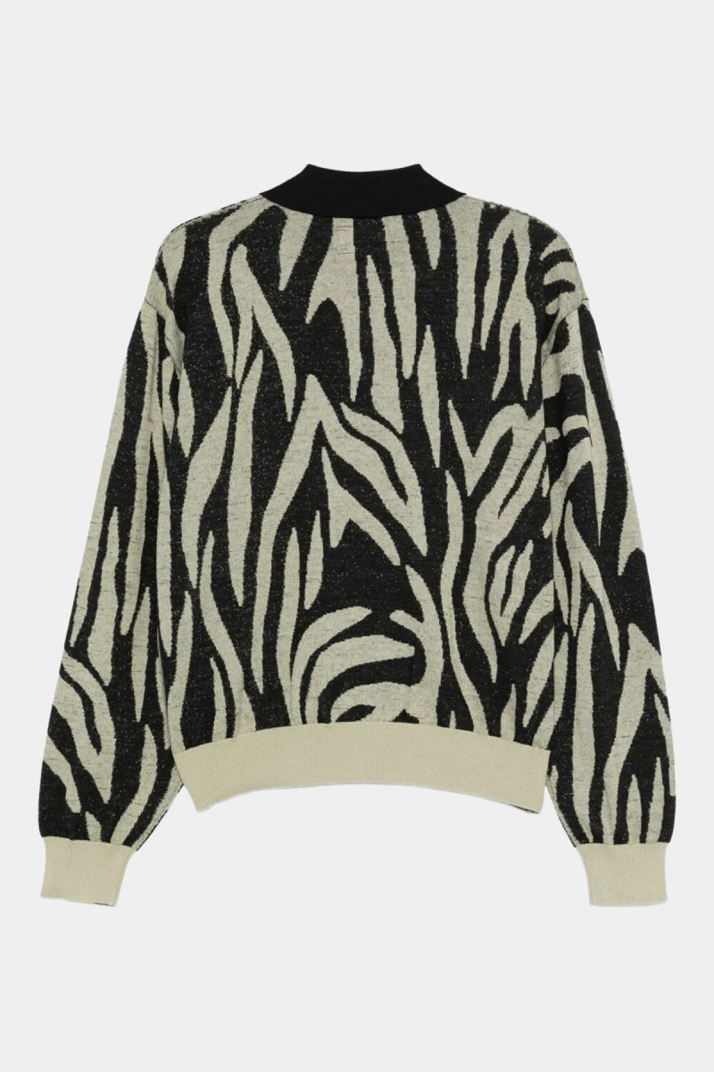 MEN SAFARI LS KNIT POLO PACC17N004