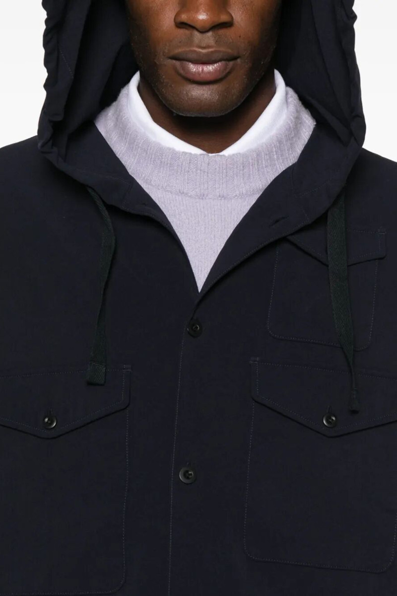 Easy Cloth Hooded Shirt SH 25AU006