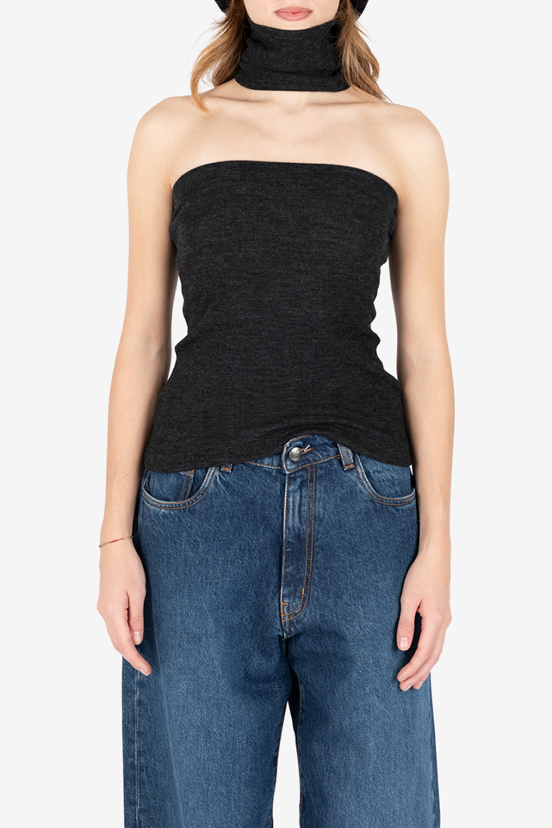 Société Anonyme Créations Wool Bandeau Top