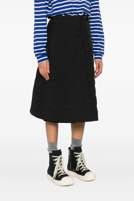 Seamless Quilted Down Wrap Skirt SK 25AW004