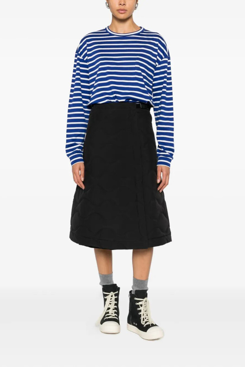 Seamless Quilted Down Wrap Skirt SK 25AW004