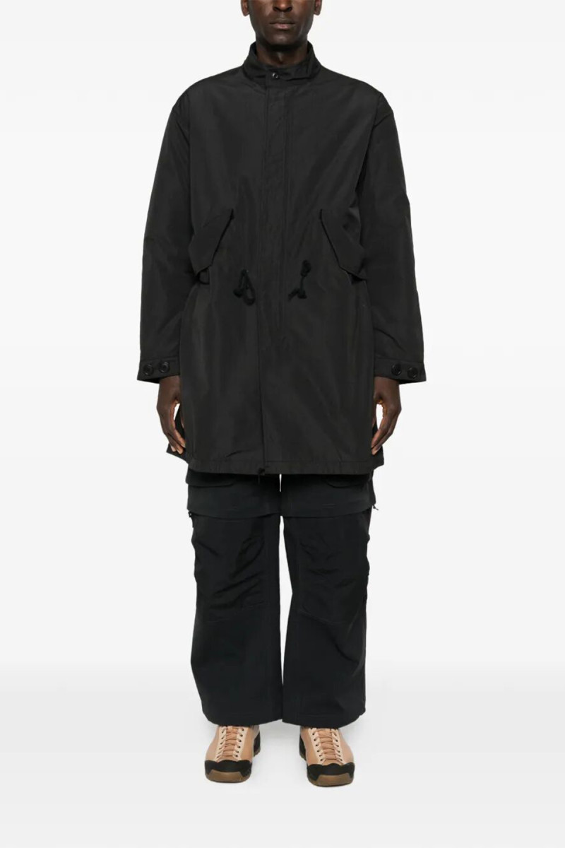 TAKIBI Ripstop Adjustable Fishtail Coat JK 25AU016