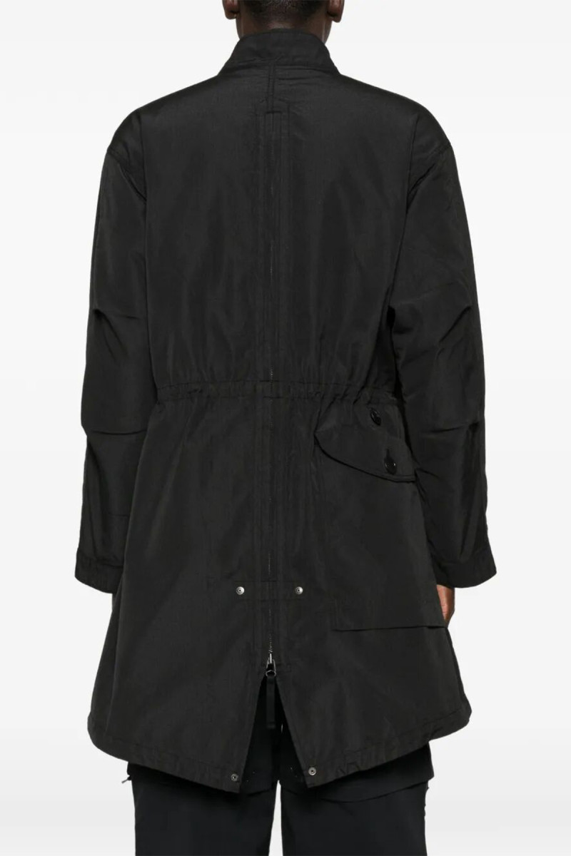 TAKIBI Ripstop Adjustable Fishtail Coat JK 25AU016