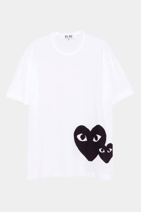 OVERSIZED LOGO T-SHIRT BLACK HEART AX T350 051