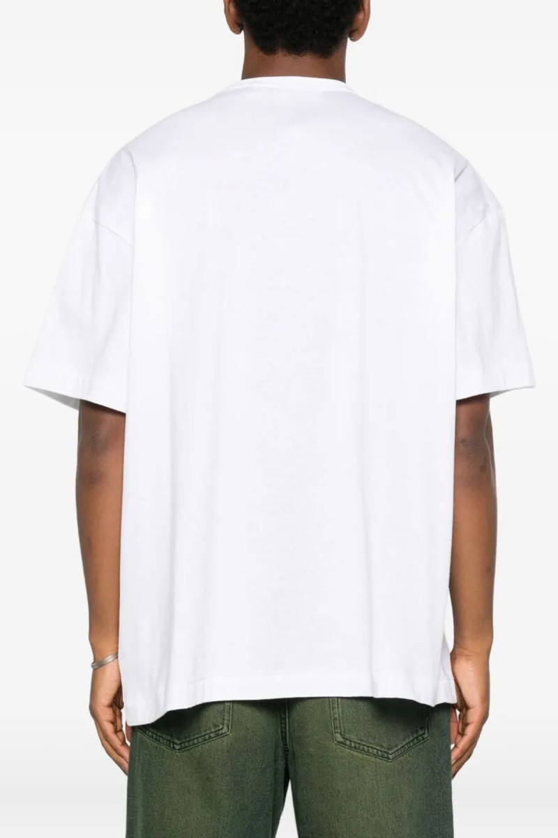 OVERSIZED LOGO T-SHIRT BLACK HEART AX T350 051