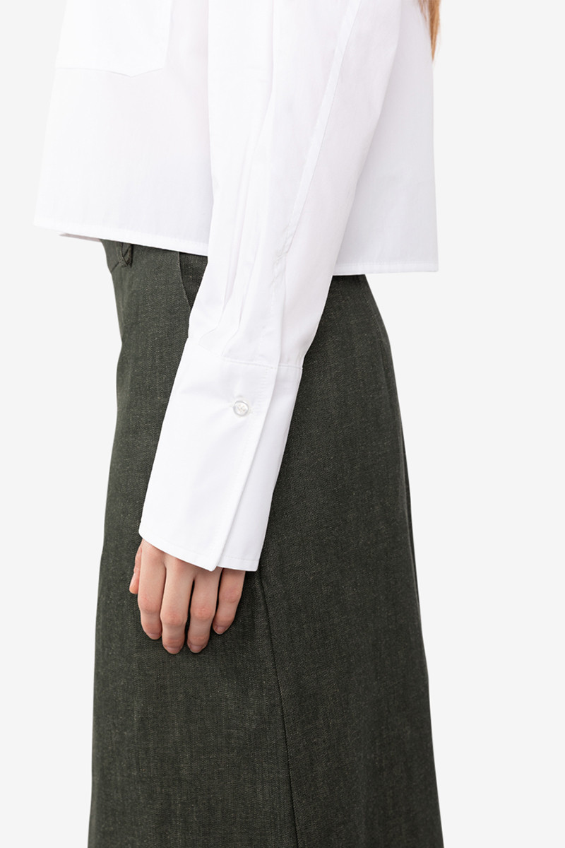 Crop Box Shirt CP BOX SA18 W98 CN100