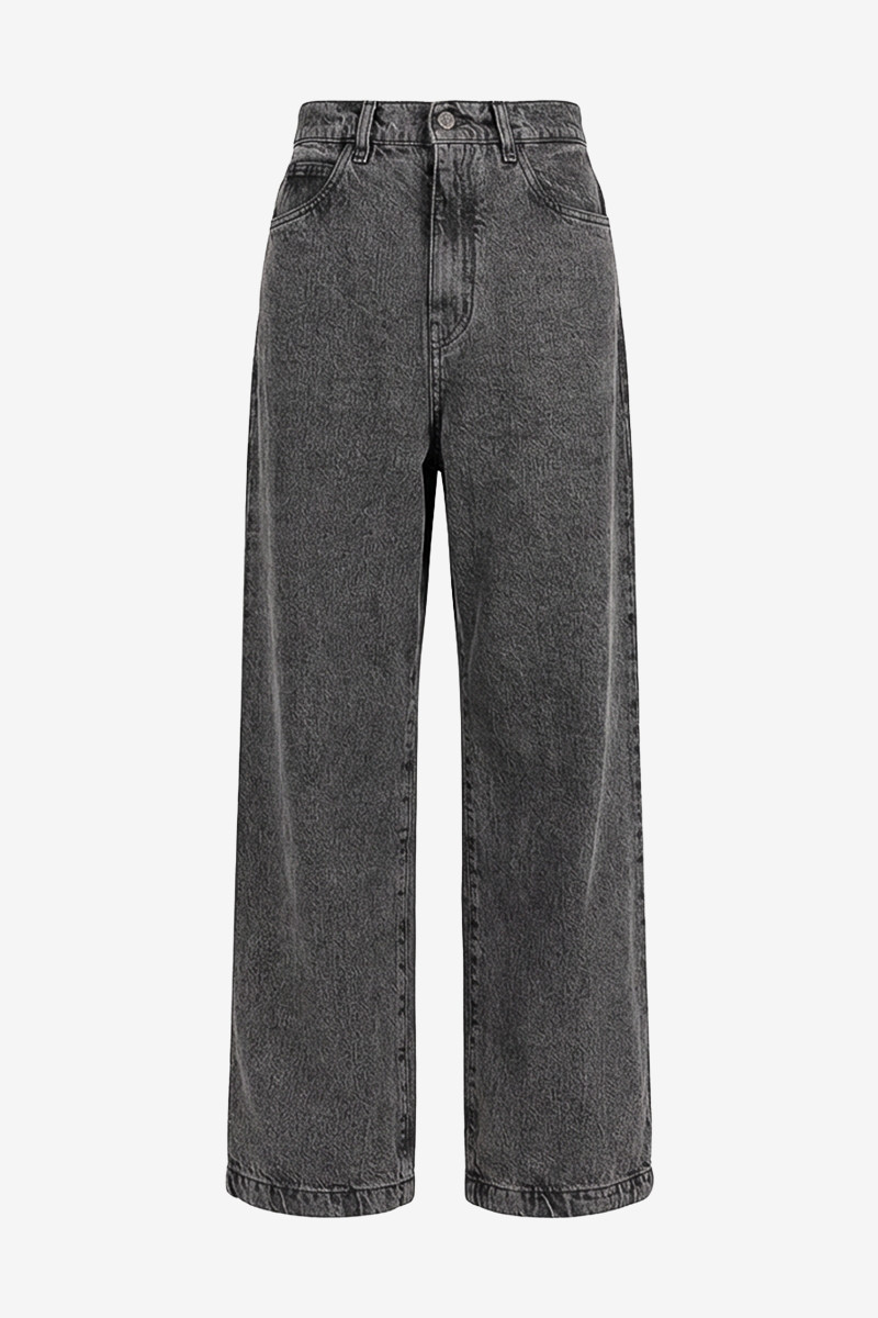 Fabien Marble Denim Trousers with Drawstring