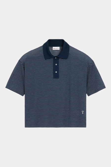 STRIPED MERCERIZED POLO UPL422.JE0212