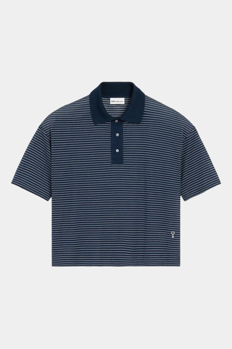 STRIPED MERCERIZED POLO UPL422.JE0212