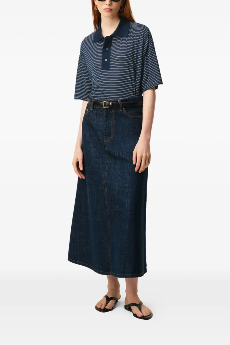 STRIPED MERCERIZED POLO UPL422.JE0212