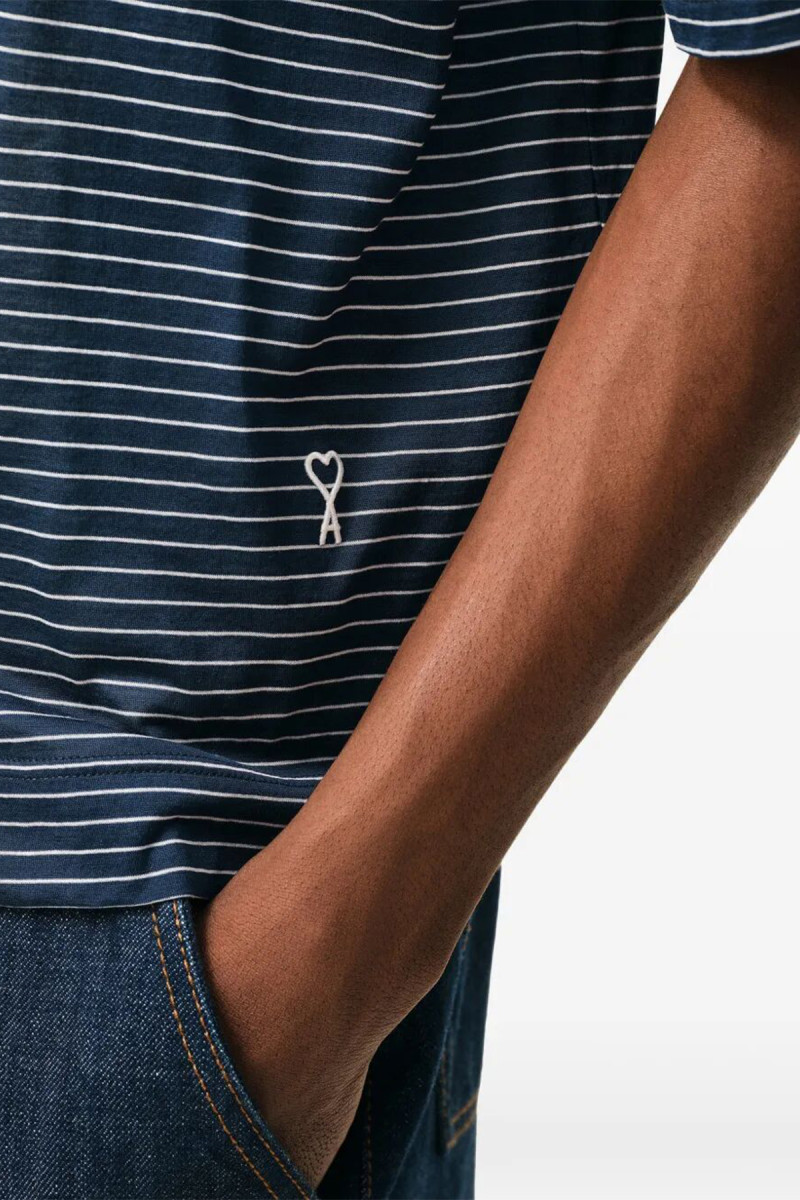 STRIPED MERCERIZED POLO UPL422.JE0212