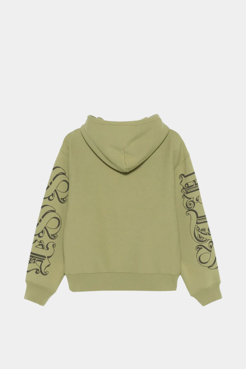 Motif Print Hood 118605