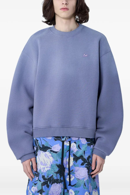 SCRIPT CREWNECK SWEATSHIRT ERL12T024